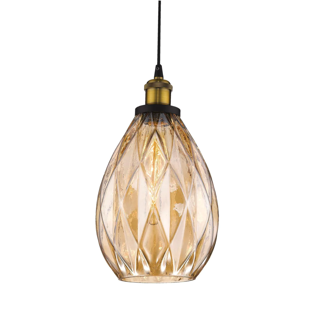 Pendant lamp EVELYN 31350 E27 AM