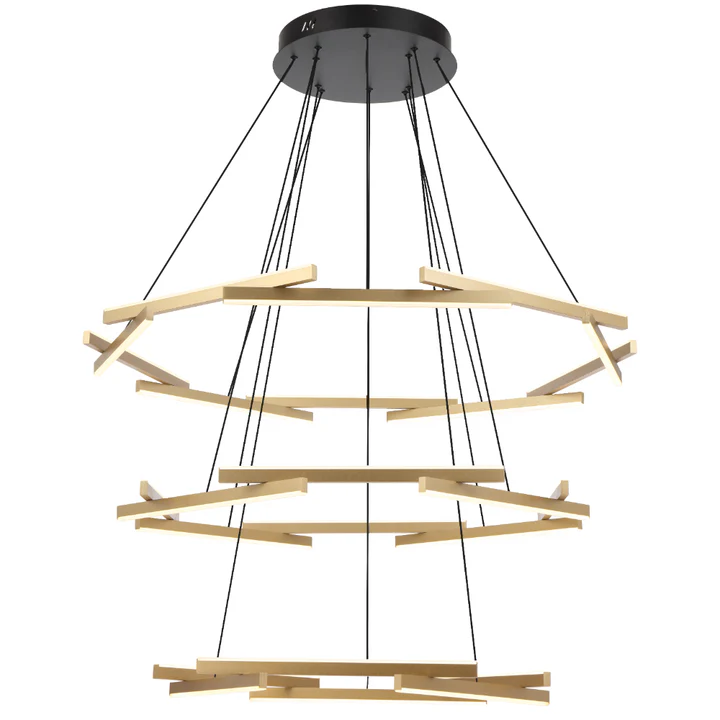 Pendant lamp Tarson 3 Tier LED 120W 3K GD