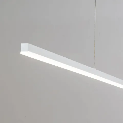 Pendant lamp Beam Linear 2.4m WH