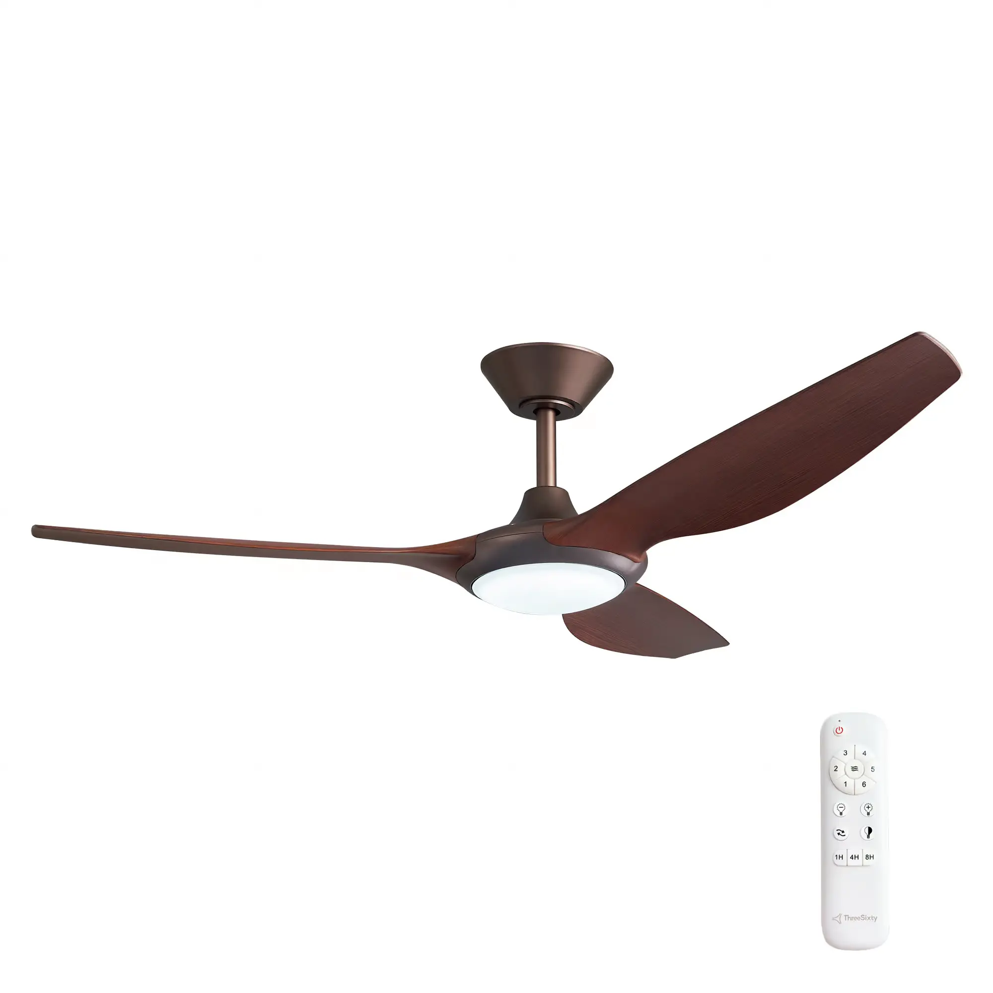 Ceiling Fan Delta LED 18W Dim 52 BRZ