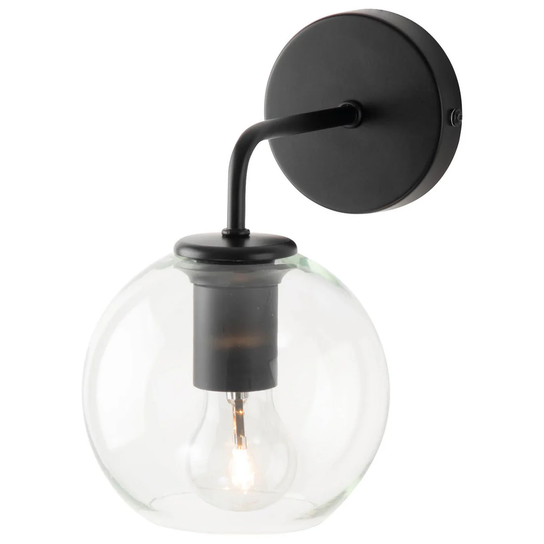 Wall light Sylvia E27 BLK