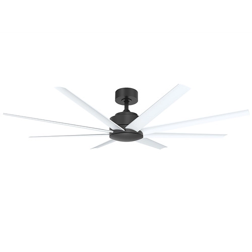 Ceiling Fan Titanic 72 DC 8 blade High Airflow BLK-WHT