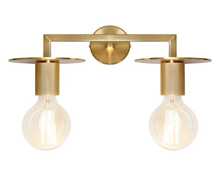 Wall Light Inka 2lt E27 GLD