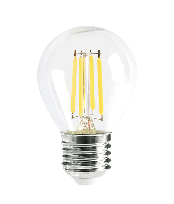 Globe Fancy Round Filament LED E27 4W 2700k DIM