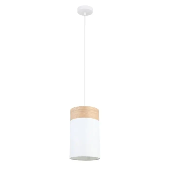 Pendant lamp TAMBURA01 E27 wood