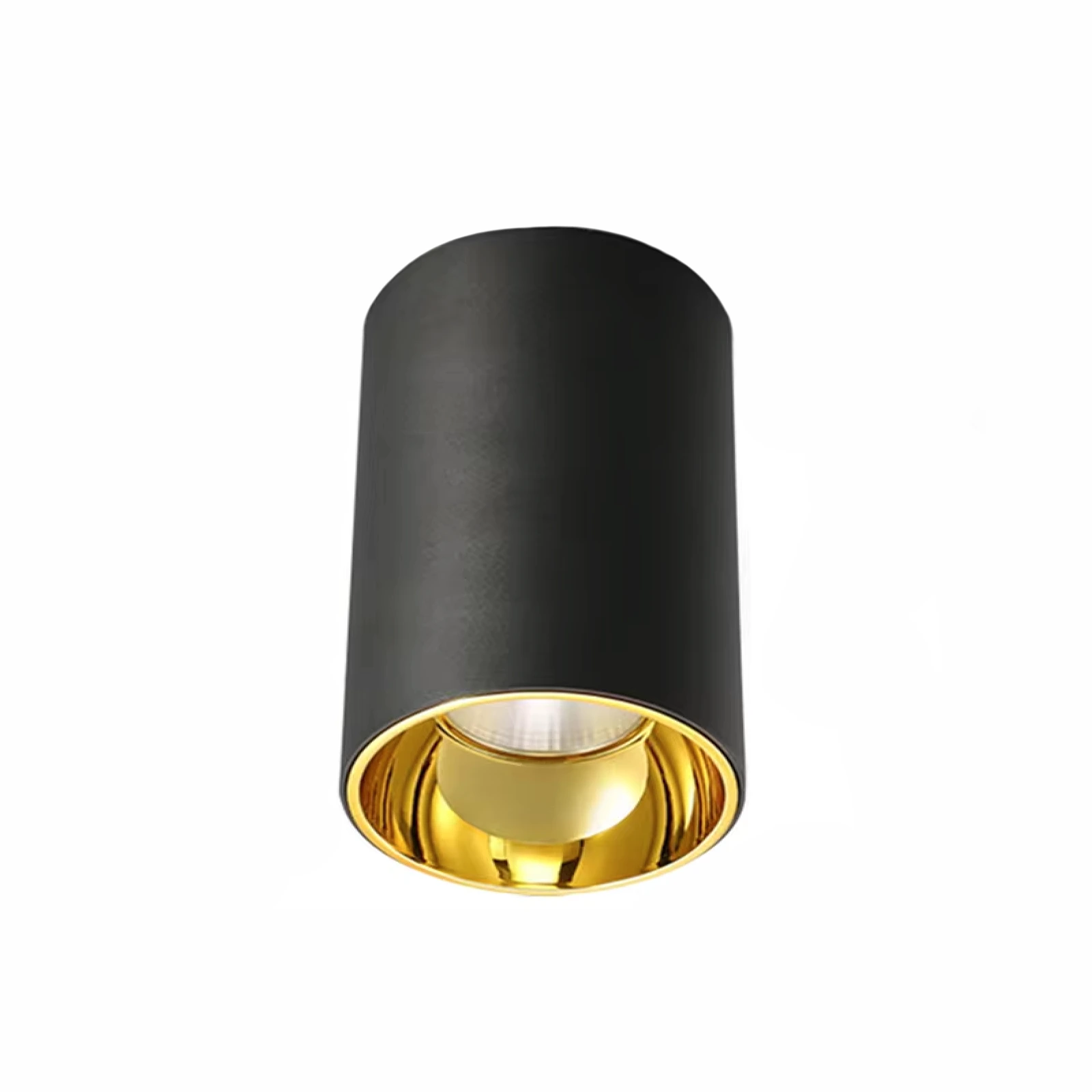 Surface downlight Gold Cylinder ZTUBE-10.95.CCT.BKG LED 10W