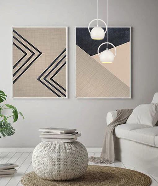 Pendant lighting BELLA1 WHT