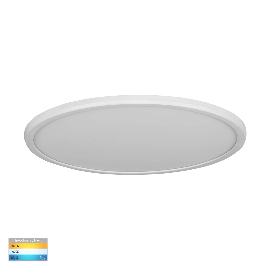 Ceiling lamp SLIM Oyster LED 30W D40 HV5878T-WHT