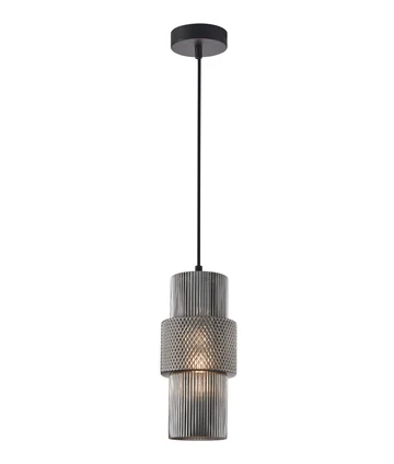 Pendant lamp Hueca E27 72W BLK