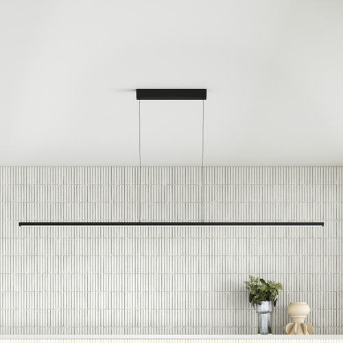 Pendant lamp Vista LED 140W 3CCT L1800 BLK