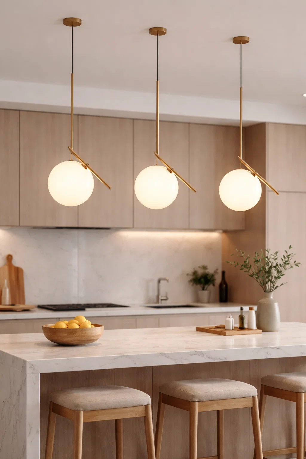 Pendant lamp Bolero P20 E27 BRS