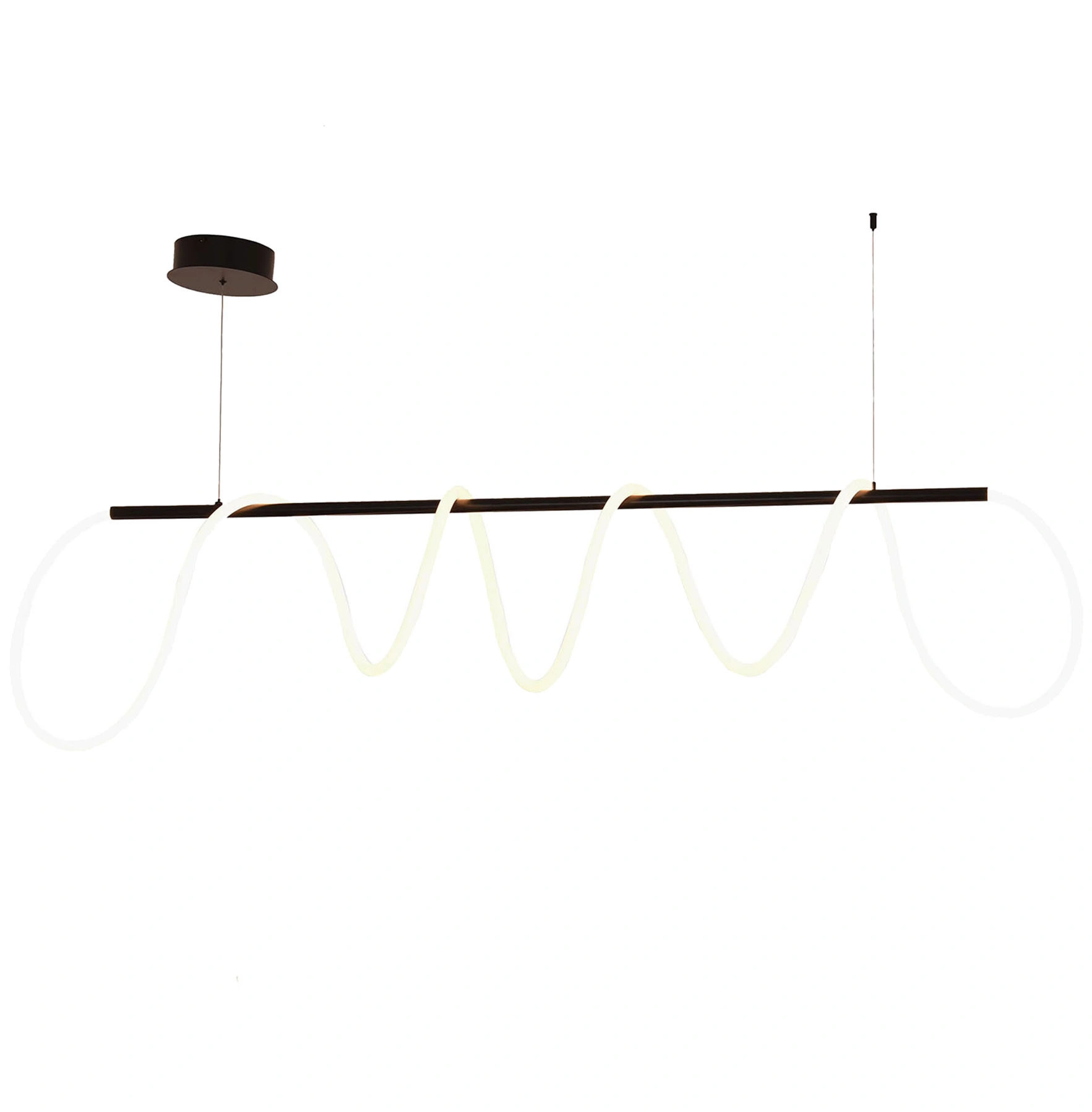 Pendant lamp Squiggle LED 55W 3K BLK