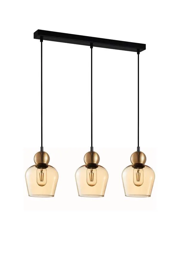 Pendant lamp CHAMPAN1X3S E27 bronze