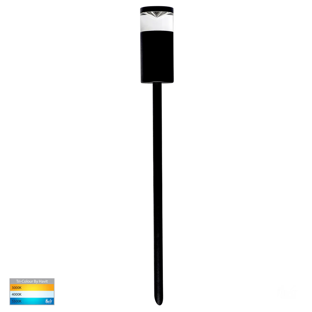 Garden light Highlite Black TRI Colour LED HV1489T-BLK IP65