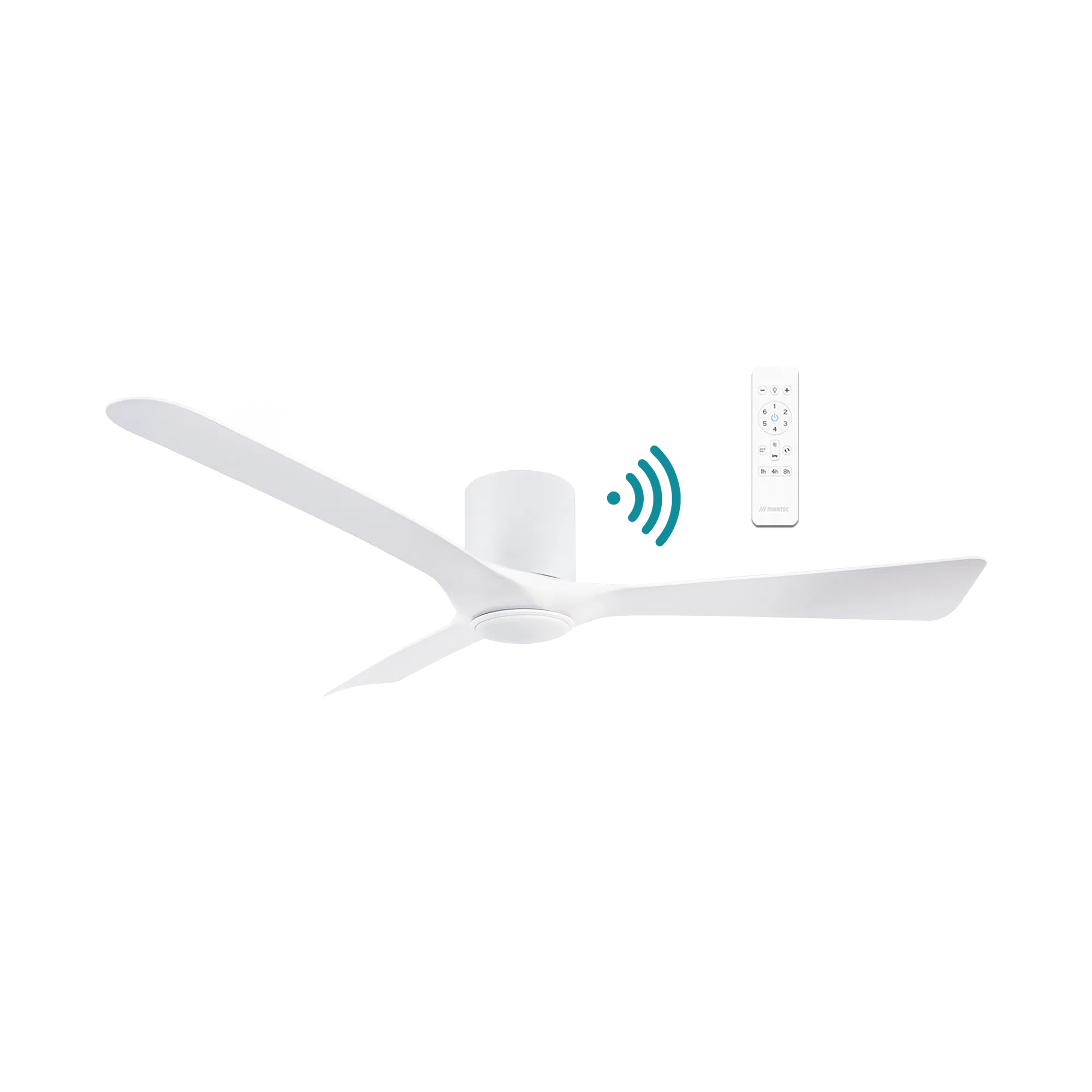 Ceiling Fan Fresno DC 52 LED Wi-Fi 33W WH