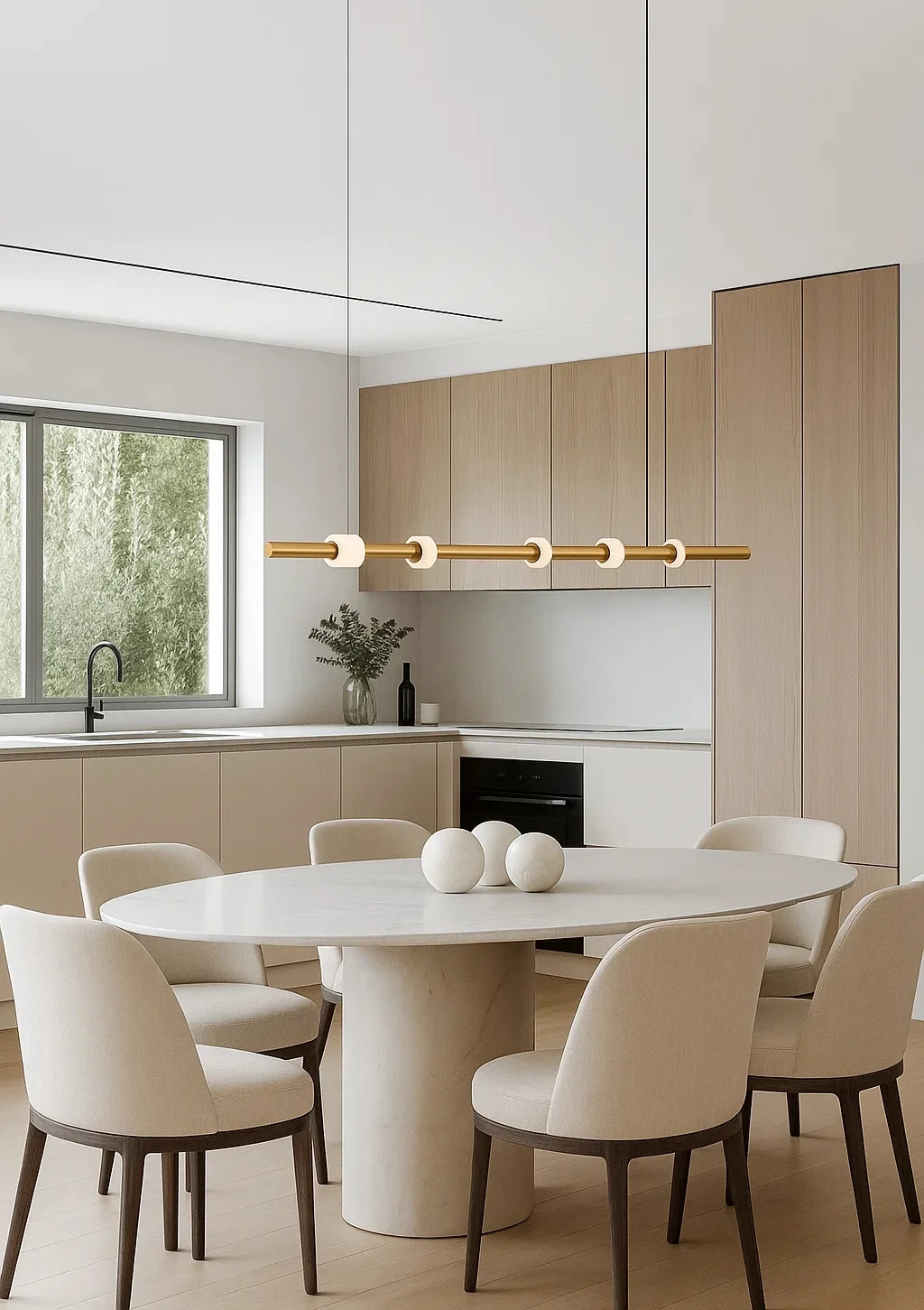 Pendant lamp Zenith Alabaster Spanish Marble LED 30W L168 GL