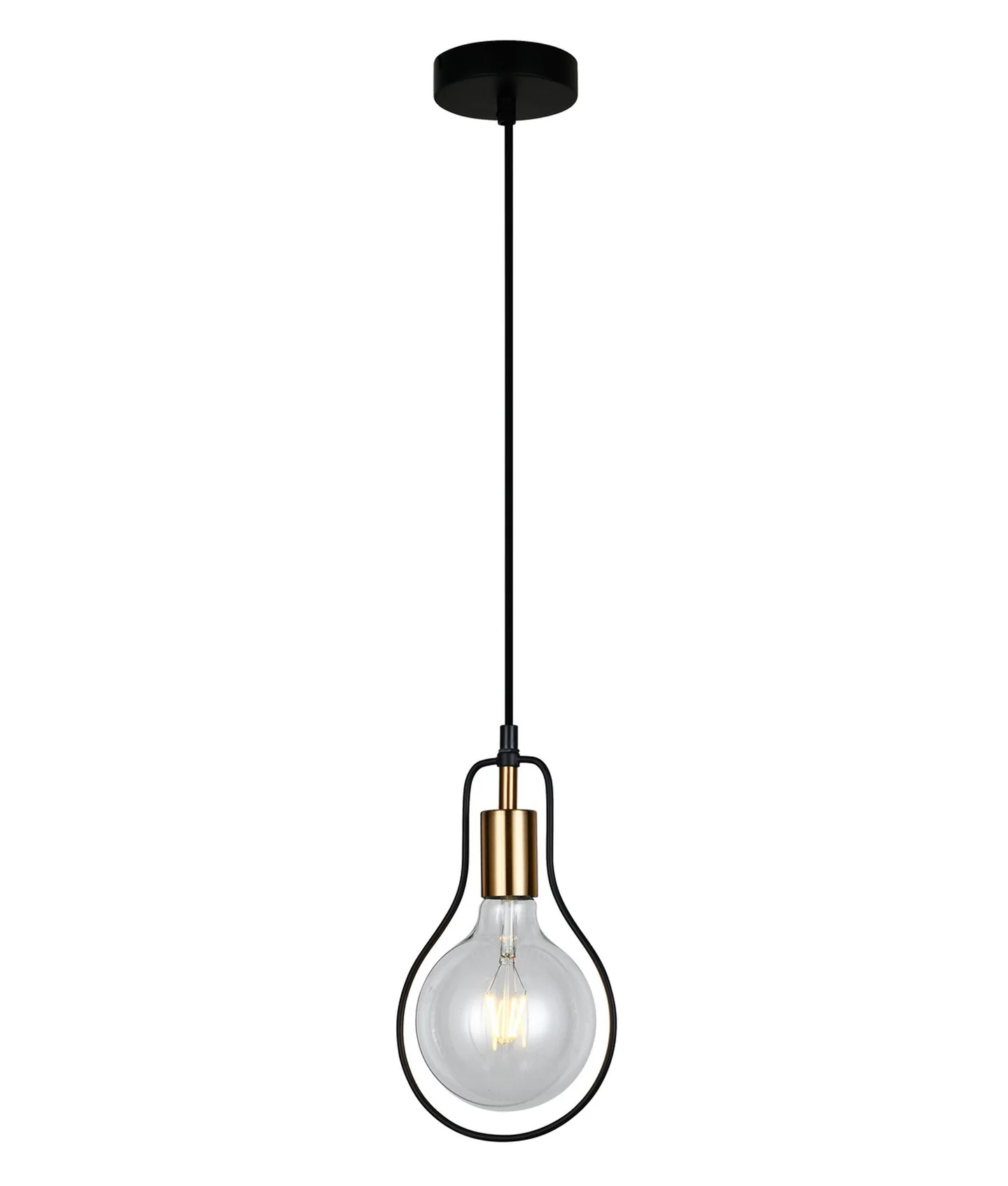 Pendant lamp CONTOUR Wire Pear