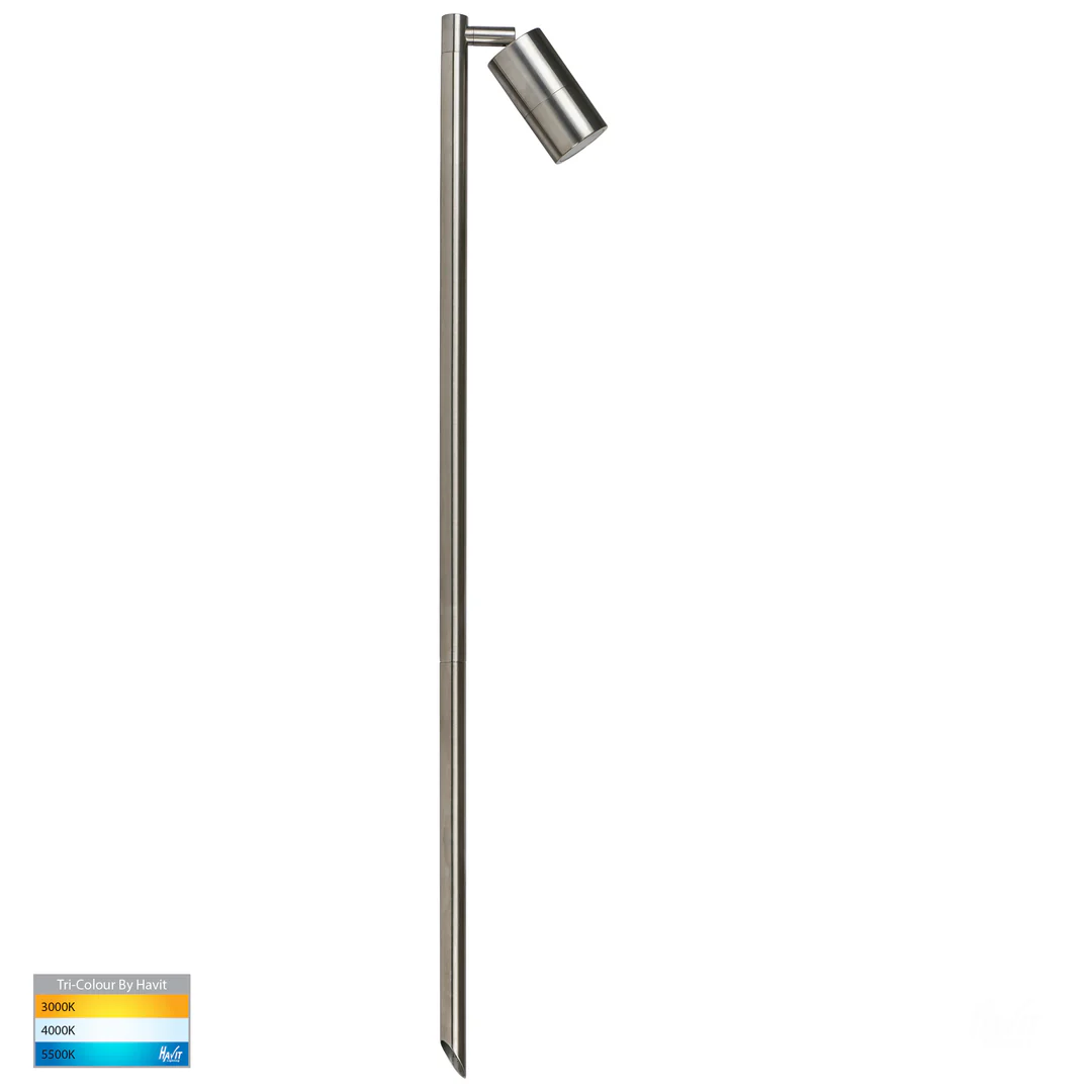 Garden light Tivah 316 SS TRI Colour Single Adjustable LED HV1403T-SS316 IP65