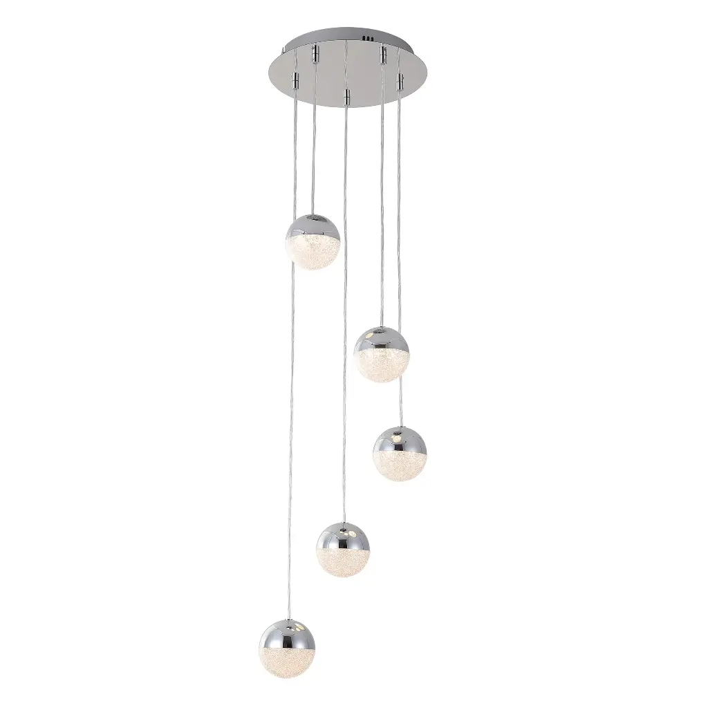 Pendant lamp EUN 5 LED 25W CH