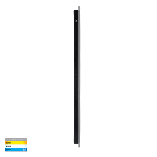 Wall light Barline LED 30W Tricol IP65 100cm BLK