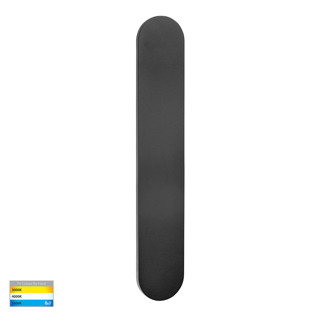 Wall light Barline Shadow LED 12W 3CCT IP65 60cm HV3562T-BLK