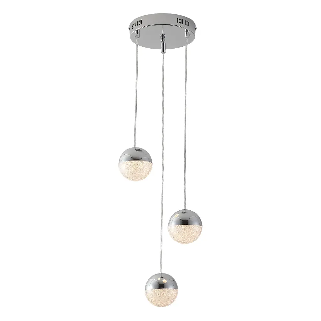 Pendant lamp EUN 3 LED 12W CH
