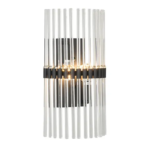 Wall light Chloe 2xE14 black