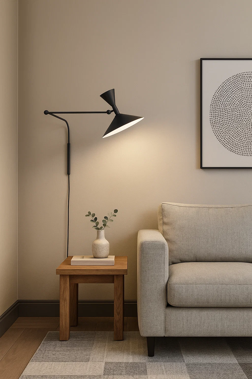 Wall lamp Voilo W1 BL