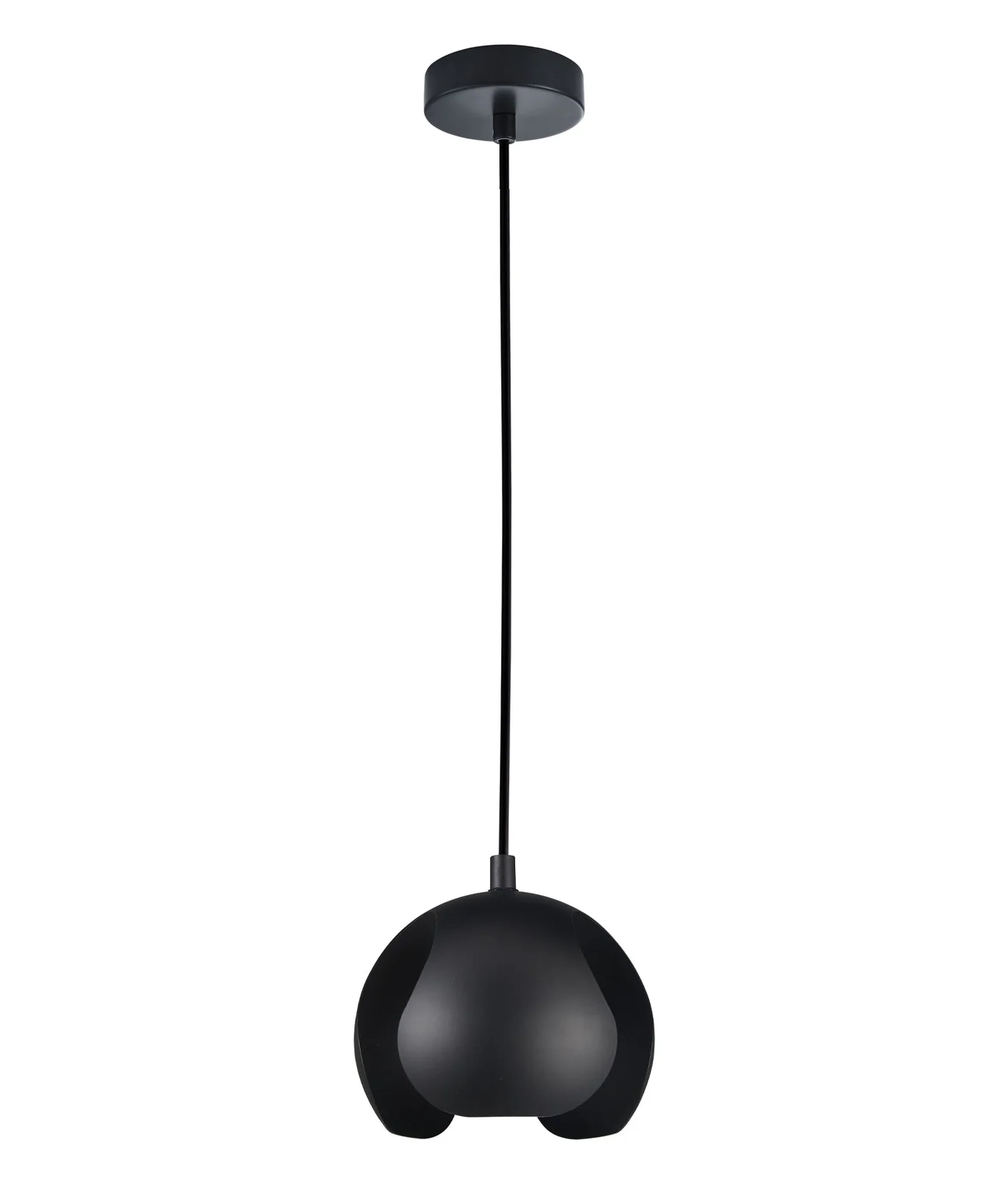 Pendant lamp VAINA Scandinavian Dome Shape BLK