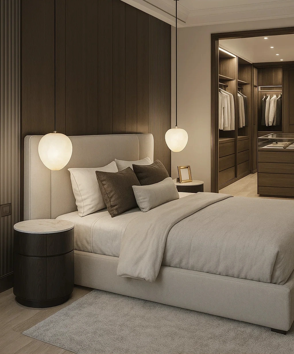 Pendant lamp Ateca P20 Alabaster Spanish Marble G9 BRS