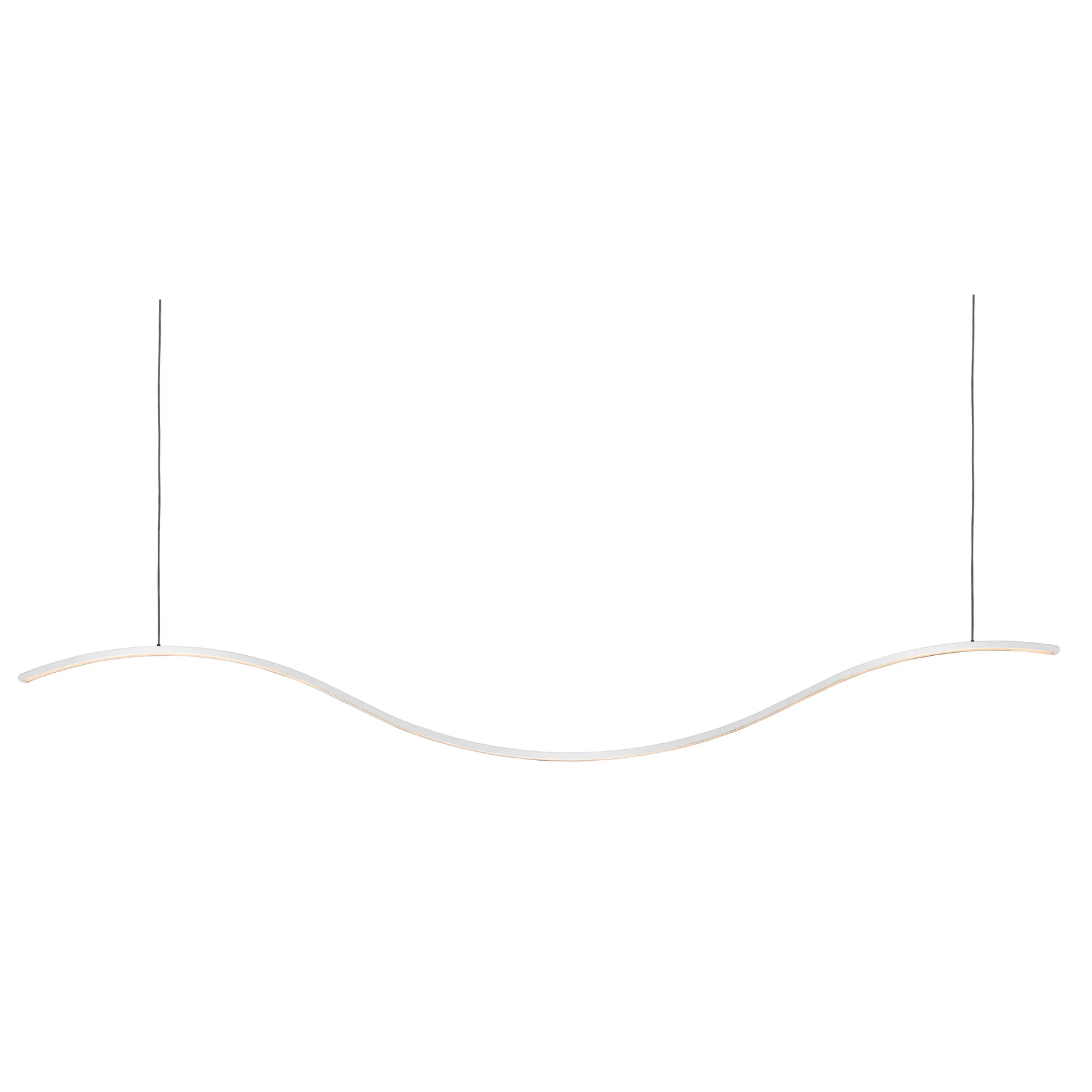 Pendant lamp Wave WHT 2500 LED 80W CCT Dim