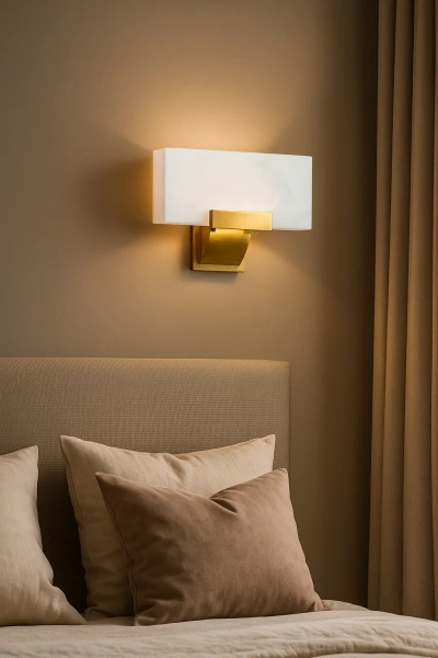 Wall light Concetta Alabaster