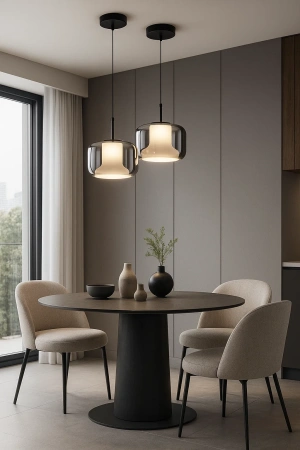 Pendant lamp Cloud S3 E27 BK Display