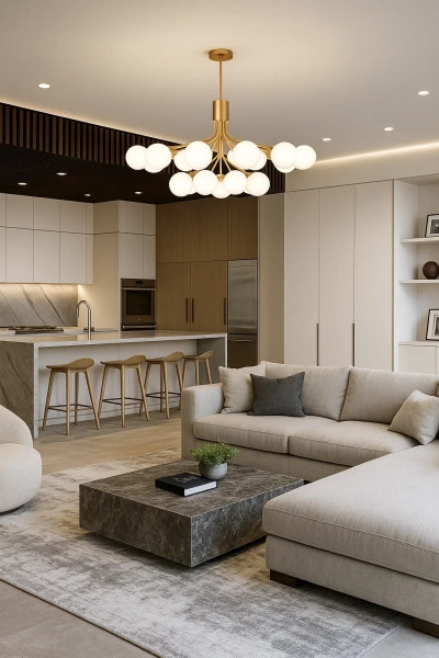 Pendant lamp Moza S18 BR