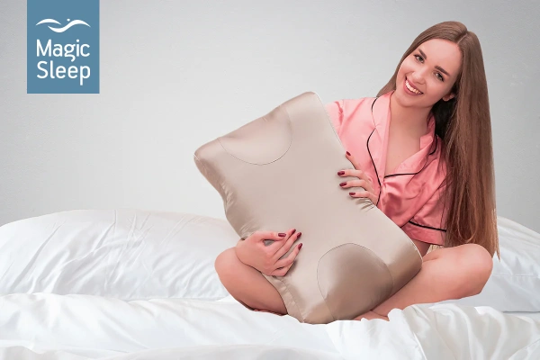 Beauty Pillowcase Magic sleep silk grey