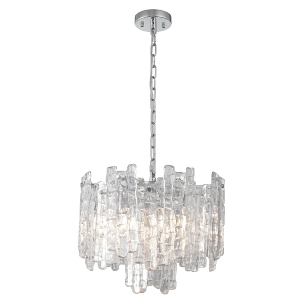 Pendant lamp Riviera 5lt E27 CHR