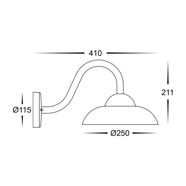 Wall light Arkua LED 10W WHT