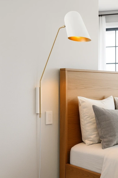 Wall lamp Clone wall WH with In-Line Switch Flex and Plug DIY Wall lamp Clone wall WH with In-Line Switch Flex and Plug DIY