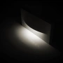 Wall light Lisca 5W 3CCT 240V RECTANGULAR LED BLK