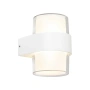 Wall light Otara 2lt IP65 10W 3CCT WHT