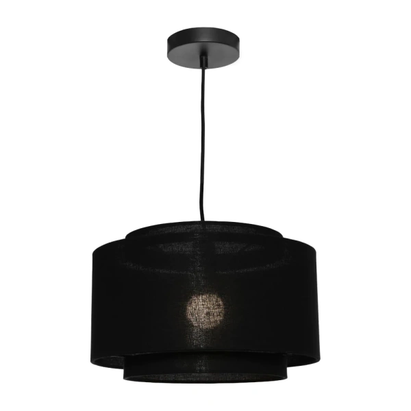 Pendant lamp Bern 1Lt Medium Black