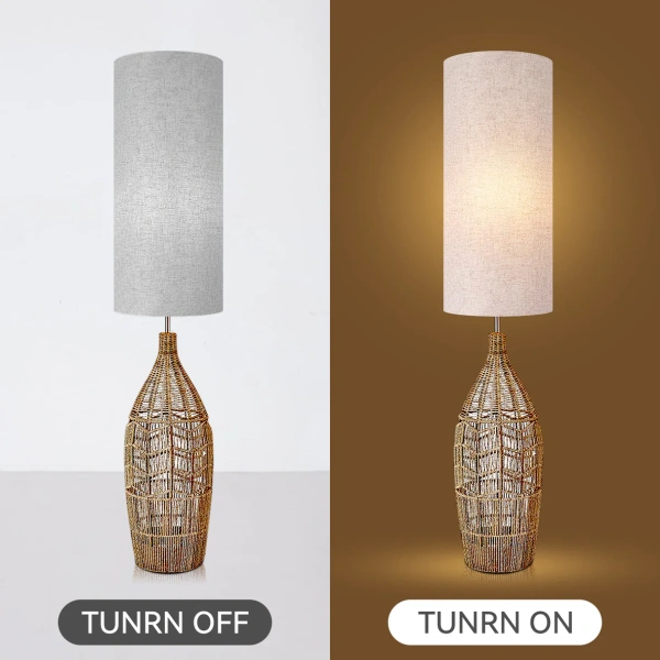 Floor lamp Tilda E27 WH-HMP