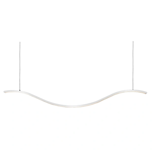 Pendant lamp Wave WHT 1500 LED 50W CCT Dim