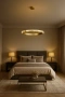 Pendant lamp Capella Alabaster Spanish Marble D60 LED 30W BRS with remote