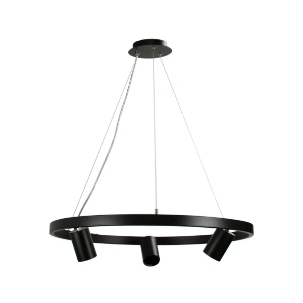 Pendant lamp PANO 3 SPOT BLACK