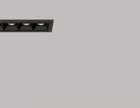 Recessed lense downlight Loom R 5 LED 10W 3CCT BLK