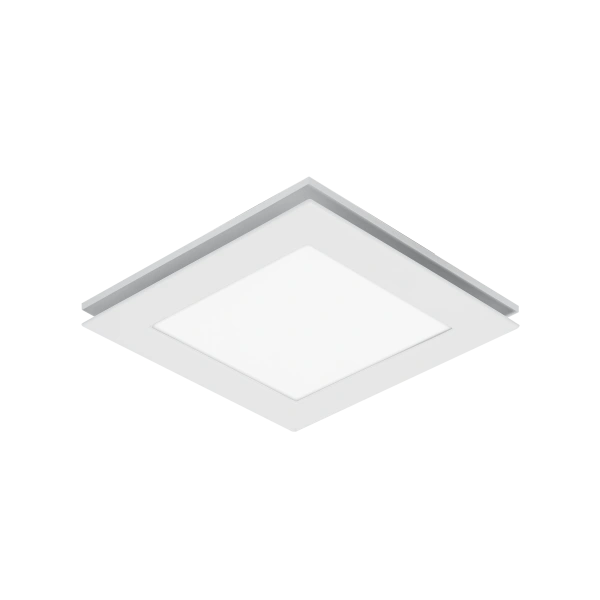 Martec Exhaust fan Flow 295 square LED 12W 3CCT WHT