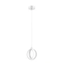Pendant lamp Spin D17 LED 12W 3CCT WH