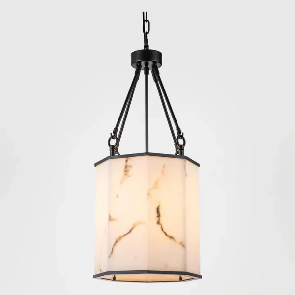 Pendant lamp Stone Flower E27 BLK
