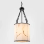 Pendant lamp Stone Flower E27 BLK